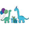 Dino Dinosaur Party Long neck