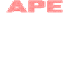 Ape Dotted Text Design