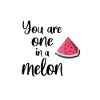 Saying. One in a melon.