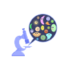 Germs under the microscope