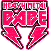 Heavy metal babe
