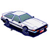 The Legendary Initial D just the car
