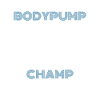 Bodypump Champ Einhorn