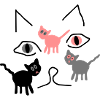 three cats fantasy