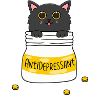 antidepressant Cat