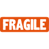 fragile mot panneau pancarte