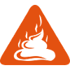 poop danger triangle