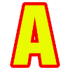 Alphabet, letter A