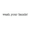 lavez-vous les mains message