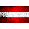 Flag of Austria Grunge