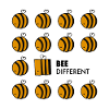 Bee different pun