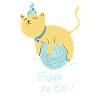 fuzzy the cute cat