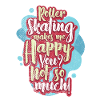 Roller skating skating