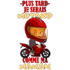 Futur motard maman