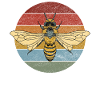 Retro bee