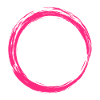 Circle Symbol Design Pink