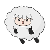 Kawaii woken sheep