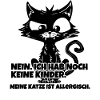 Süßes Kätzchen "Allergisch" Katze