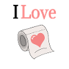 J’aime le papier toilette