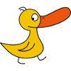 Funny duck