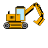 construction vehicle - digger