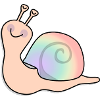 Rainbow snail