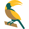 Geometric toucan
