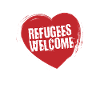 Refugees Welcome Flüchtlinge Asylwerber Aktivist