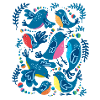 Blue birds