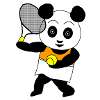 Pandili plays tennis