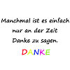 Danke sagen