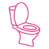 Toilet TOILET Toilet Rosa
