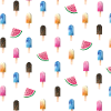 Ice cream pattern