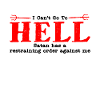 I can't go to hell