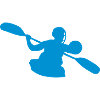 kayak polo sport logo