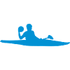 kayak polo sport logo