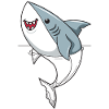 Shark sea animal gift