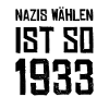 Anti Nazi Spruch
