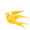 Geometric Bird - Free bird