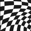 Optisk illusion mønster former geometri gave