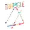 Cadeau instrument triangle