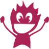 funny character smile