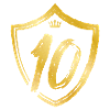 10 number year gold