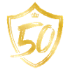 50 number year gold