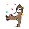 Climbing sloth