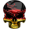 Germany skull