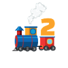 2nd birthday train locomotive
