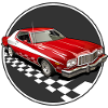 Red car