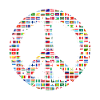 Peace sign war