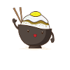 Rice bowl with egg